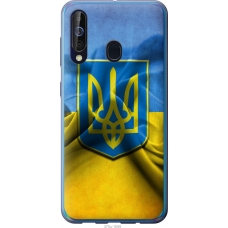 Чохол на Samsung Galaxy A60 2019 A606F Прапор та герб України 375u-1699
