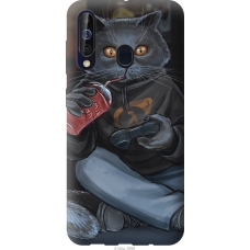Чохол на Samsung Galaxy A60 2019 A606F gamer cat 4140u-1699