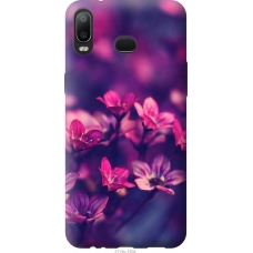 Чохол на Samsung Galaxy A6s Пурпурні квіти 2719u-1604