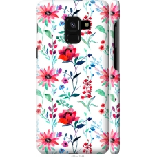Чохол на Samsung Galaxy A8 2018 A530F Flowers 2 4394m-1344