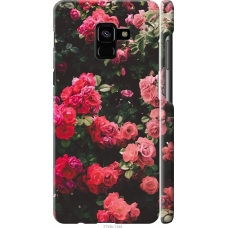 Чохол на Samsung Galaxy A8 Plus 2018 A730F Кущ з трояндами 2729m-1345