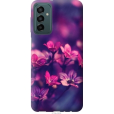 Чохол на Samsung Galaxy M23 M236B Пурпурні квіти 2719u-2632