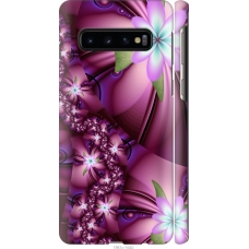 Чохол на Samsung Galaxy S10 Квіткова мозаїка 1961m-1640