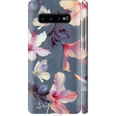 Чохол на Samsung Galaxy S10 Plus Намальовані квіти 2714m-1649