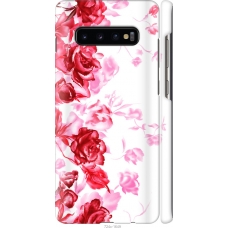 Чохол на Samsung Galaxy S10 Plus Намальовані троянди 724m-1649