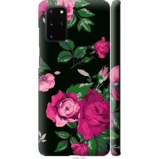 Чохол на Samsung Galaxy S20 Plus Троянди на чорному фоні 2239m-1822