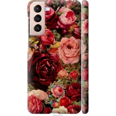 Чохол на Samsung Galaxy S21 Квітучі троянди 2701m-2114