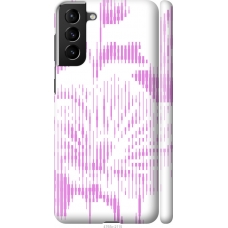 Чохол на Samsung Galaxy S21 Plus Рожевий бутон. Квітка. Pink Flower Bloom 4765m-2115