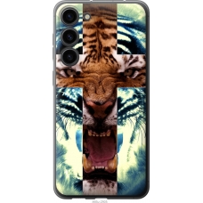 Чохол на Samsung Galaxy S23 Plus Злий тигр 866u-2905