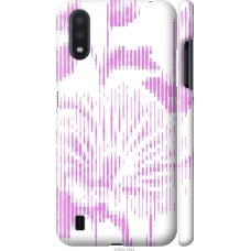 Чохол на Samsung Galaxy A01 A015F Рожевий бутон. Квітка. Pink Flower Bloom 4765m-1842
