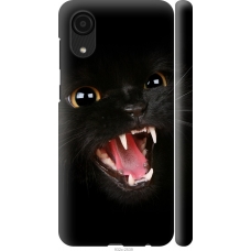 Чохол на Samsung Galaxy A03 Core A032F Чорна кішка 932m-2539