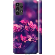 Чохол на Samsung Galaxy A13 A135F Пурпурні квіти 2719m-2498