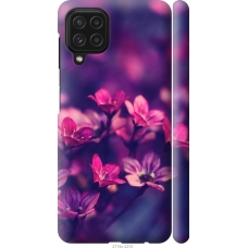 Чохол на Samsung Galaxy M22 M225F Пурпурні квіти 2719m-2551
