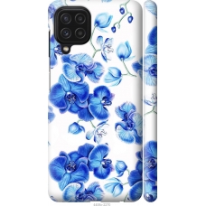 Чохол на Samsung Galaxy A22 A225F Блакитні орхідеї 4406m-2270