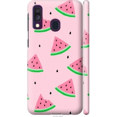 Чохол на Samsung Galaxy A40 2019 A405F Рожевий кавун 4314m-1672