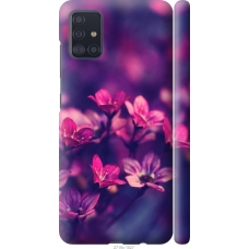 Чохол на Samsung Galaxy A51 2020 A515F Пурпурні квіти 2719m-1827