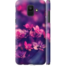 Чохол на Samsung Galaxy A6 2018 Пурпурні квіти 2719m-1480