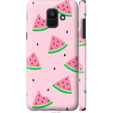 Чохол на Samsung Galaxy A6 2018 Рожевий кавун 4314m-1480