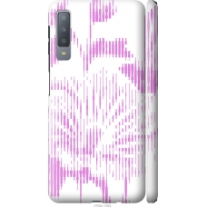 Чохол на Samsung Galaxy A7 (2018) A750F Рожевий бутон. Квітка. Pink Flower Bloom 4765m-1582