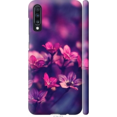 Чохол на Samsung Galaxy A70 2019 A705F Пурпурні квіти 2719m-1675