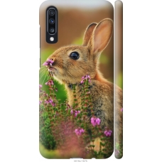 Чохол на Samsung Galaxy A70 2019 A705F Кролик і квіти 3019m-1675