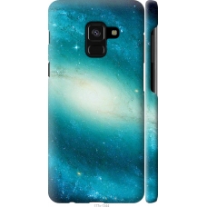 Чохол на Samsung Galaxy A8 2018 A530F Блакитна галактика 177m-1344