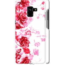 Чохол на Samsung Galaxy A8 Plus 2018 A730F Намальовані троянди 724m-1345