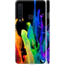 Чохол на Samsung Galaxy A9 (2018) Бризки фарби 3957m-1503