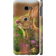 Чохол на Samsung Galaxy J4 Plus 2018 Кролик і квіти 3019m-1594