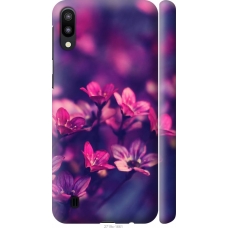 Чохол на Samsung Galaxy M10 Пурпурні квіти 2719m-1661