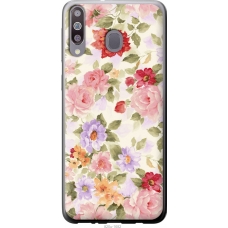 Чохол на Samsung Galaxy M30 Квіткові шпалери 820u-1682