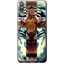 Чохол на Samsung Galaxy M30 Злий тигр 866u-1682