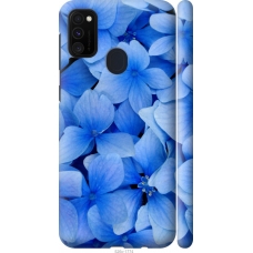 Чохол на Samsung Galaxy M30s 2019 Сині квіти 526m-1774
