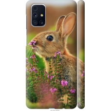 Чохол на Samsung Galaxy M31s M317F Кролик і квіти 3019m-2055