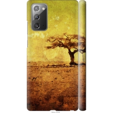 Чохол на Samsung Galaxy Note 20 Гранжеве дерево 684m-2036