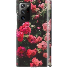Чохол на Samsung Galaxy Note 20 Ultra Кущ з трояндами 2729m-2051