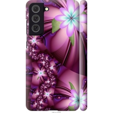 Чохол на Samsung Galaxy S21 FE Квіткова мозаїка 1961m-2302