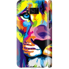 Чохол на Samsung Galaxy S8 Plus Різнобарвний лев 2713m-817