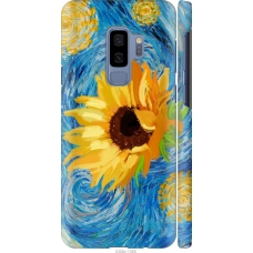 Чохол на Samsung Galaxy S9 Plus Квіти жовто-блакитні 5308m-1365