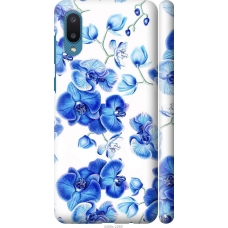 Чохол на Samsung Galaxy A02 A022G Блакитні орхідеї 4406m-2260