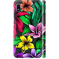 Чохол на Samsung Galaxy A10 2019 A105F Тропічні квіти 1 4753m-1671
