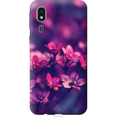 Чохол на Samsung Galaxy A2 Core A260F Пурпурні квіти 2719u-1683