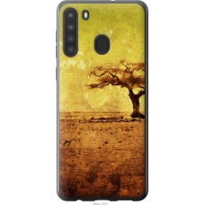 Чохол на Samsung Galaxy A21 Гранжеве дерево 684u-1841