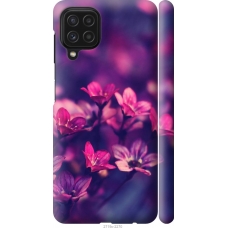 Чохол на Samsung Galaxy A22 A225F Пурпурні квіти 2719m-2270