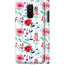 Чохол на Samsung Galaxy A6 Plus 2018 Flowers 2 4394m-1495