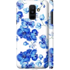Чохол на Samsung Galaxy A6 Plus 2018 Блакитні орхідеї 4406m-1495