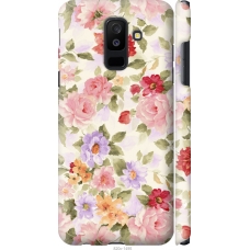 Чохол на Samsung Galaxy A6 Plus 2018 Квіткові шпалери 820m-1495