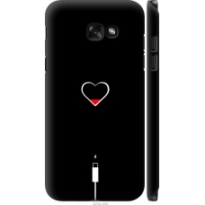 Чохол на Samsung Galaxy A7 (2017) Підзарядка серця 4274m-445