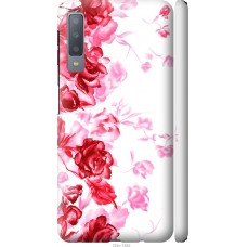 Чохол на Samsung Galaxy A7 (2018) A750F Намальовані троянди 724m-1582