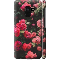 Чохол на Samsung Galaxy A8 2018 A530F Кущ з трояндами 2729m-1344